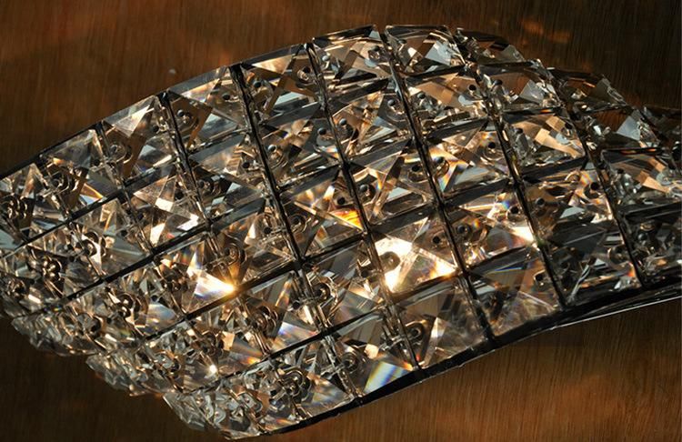 Home Decoration K9 Crystal Modern Lamp Indoor Room Wall Pendant Lights