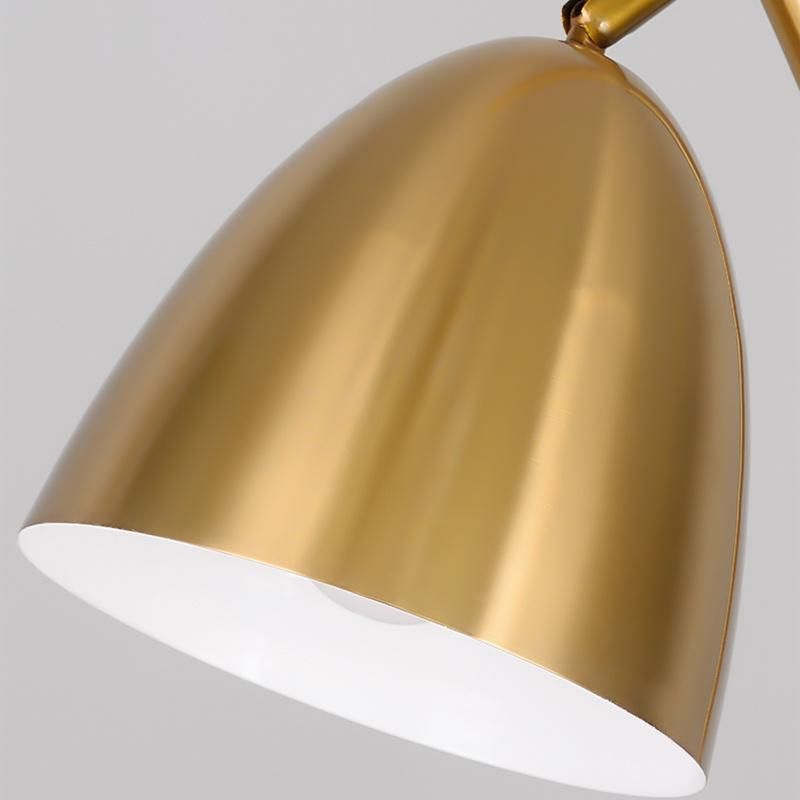 Golden Copper Shade Floor Lamp Living Room Lamp Bedside Lamp