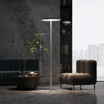 Fashion Round Shape Luna Series Office Floor Lamp, Floor Standing with Daylight Sensor and Motion Sensor