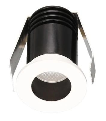 Aluminum Mini LED Spot Light Recessed Mini LED Down Light 2W with Three or Five Years Warranty