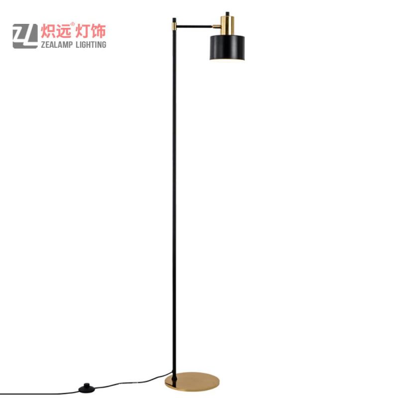 Zhongshan Lighting Modern Decorative Home Office Steel Floor Light (ZLF020)