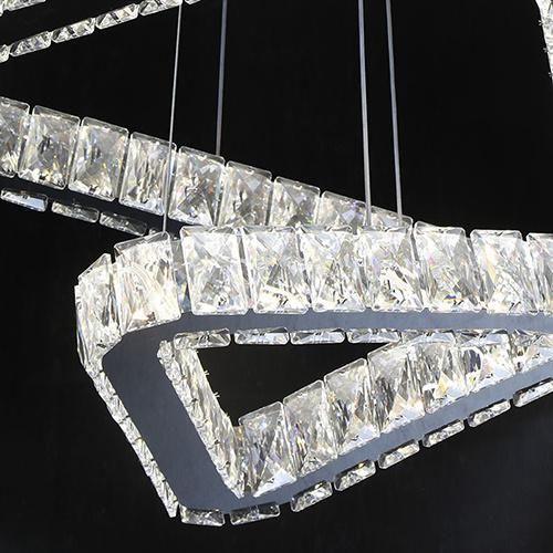 K5 Crystal Modern LED Chandeliers Light for Living Room 