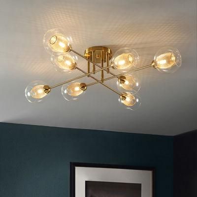 Ceiling Lamp Postmodern Warm Romantic Living Room Lamp Bedroom Dining Room Lamp