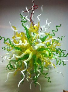 New Arrival Glass Pendant Light in Green Yellow White (BGC2098)