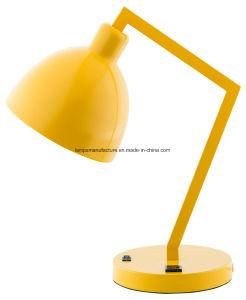 Yellow Finished Desk Lamp for Kids Room