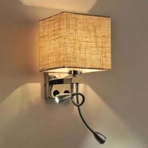 Fabric LED Wall Lights Cloth Lamp Stair Hotel Corridor Living Room Bedroom Aisle Bedside Bed Headboard Lamp (WH-VR-82)