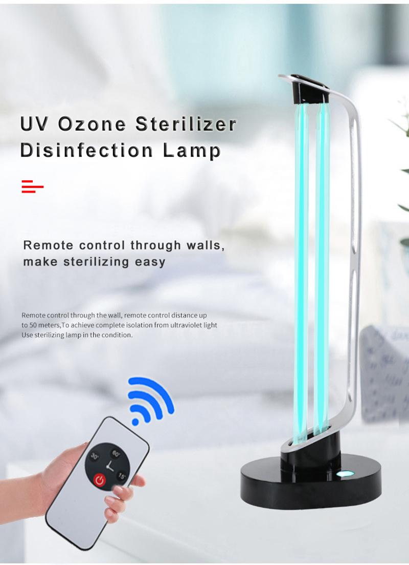 38W Ultraviolet Disinfect Lamp UVC Light UV Portable Room Sterilizer Germicidal Light Lamp
