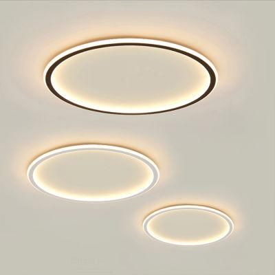 Modern Interior Bedroom Living Room Round LED Ceiling Light