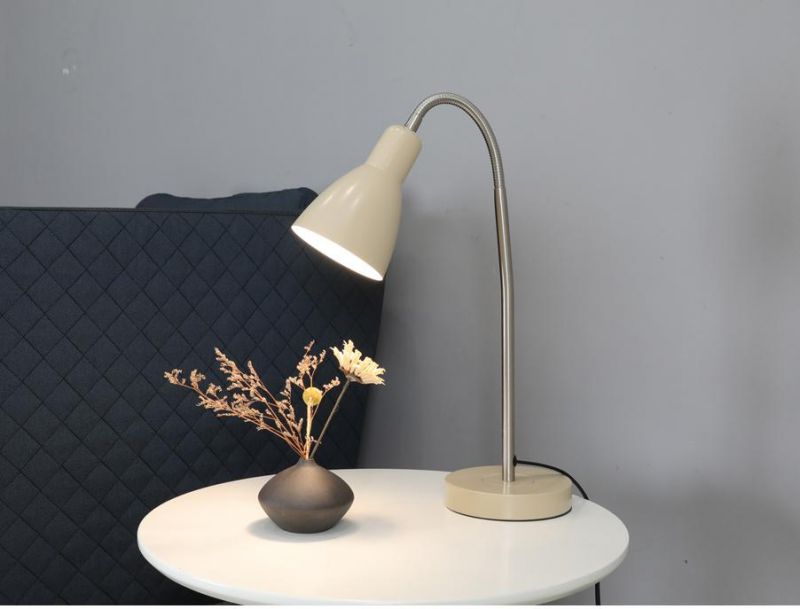 Modern Home Decoration Simple Bedroom Nordic Metal Side Table Lamp