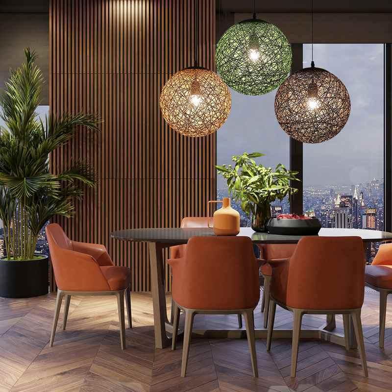 Nordic Global Cottan Pendant Hanging Lights for Bar Restaurant Dining Room Table Pendant Lamp (WH-WP-12)