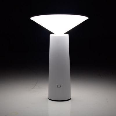 LED Lamp Eye-Guard Cafe Dining Room Pole-Less Dimmer USB Lamp Bedroom Bedside Lamp