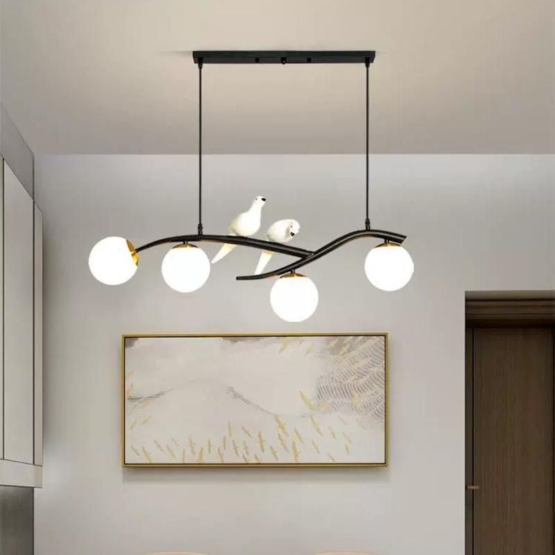 Bird Pendant Lamp Web Celebrity Restaurant Living Room Hotel Chandelier