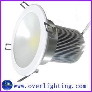 Painted White 12W LED COB Downlight Dimmable CE RoHS SAA C-Tick Approved