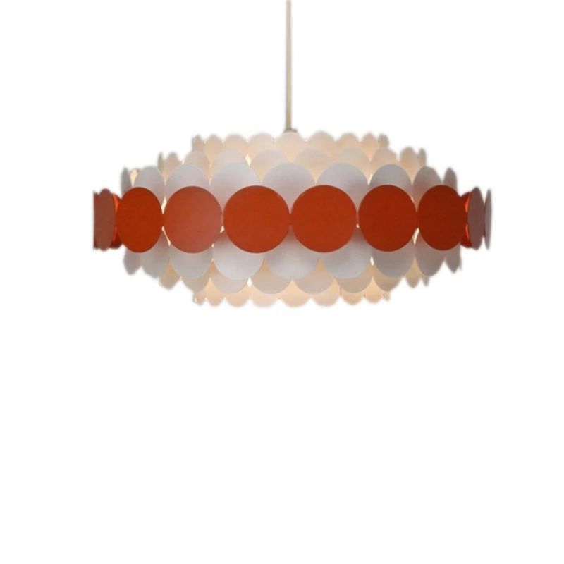 New Post-Modern Nordic Lamps Light Luxury Simple Creative Restaurant Living Room Bedroom Net Red Doughnut LED Chandelier