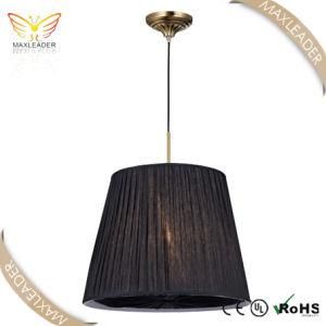 antique lighting of fabric black hot sale pendant lamp (MD7161)