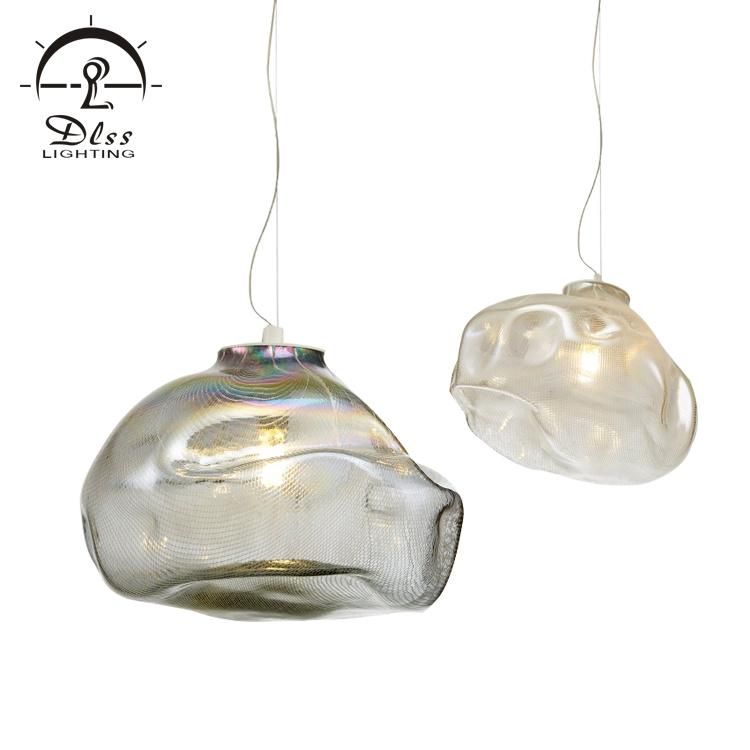 Guzheng Lighting Fixtures Deocrative Glass Pendant Lamp Haning LED Lighting