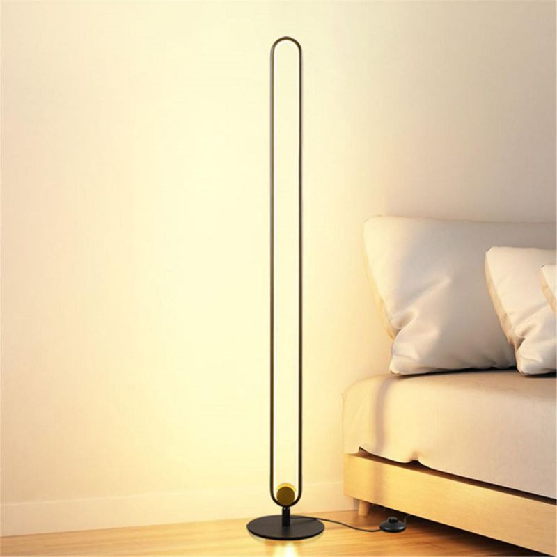 Floor Lamp Creative Personality Bedroom Bedside LED Standing Lamps for Living Room Home Decor Iron Stand Light