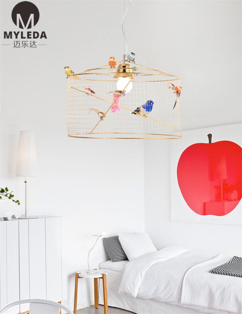 American Countryside Style Rustic Iron Home Decorations Pendant Lamp