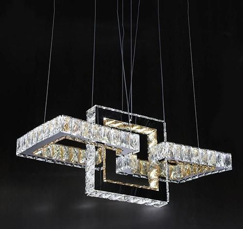 Modern LED Crystal Pendant Ceiling Lamp for Living Room