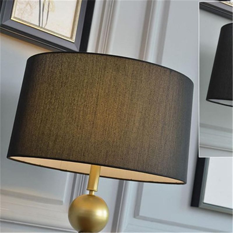 American Country Fabric Art Floor Lamp Nordic Post-Modern Bedroom Iron Standing Lamps for Living Room Home Decor LED Stand Light