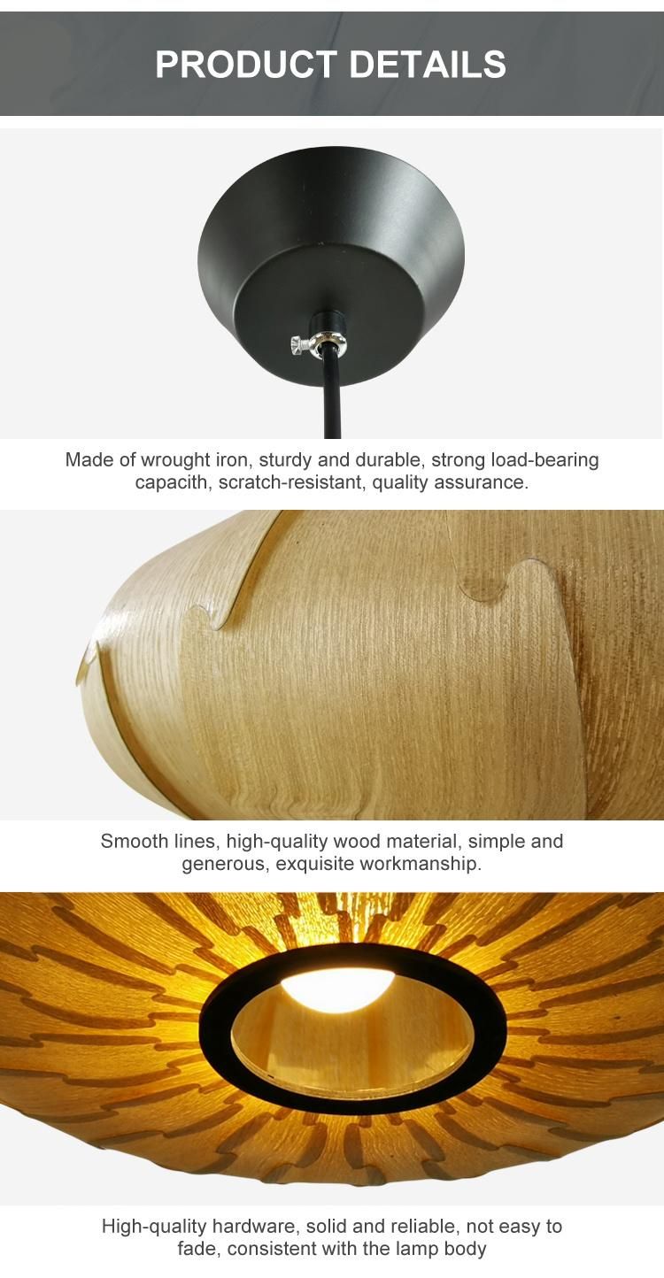 Creative Chinese Wooden Chandelier Bedroom Dining Room Designer Pendant Lights