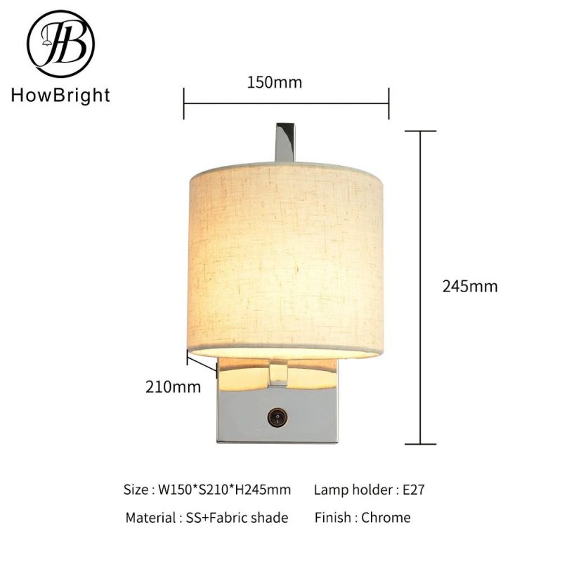 How Bright Wall Light Hotel Hotel Wall Lamp Indoor Lighting Wall Light Bedside Wall Lamp Bedroom & Hotel