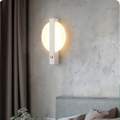 Nordic Modern Minimalist Bedroom Bedside Creative Aisle Living Room Wall Lights (WH-OR-84)