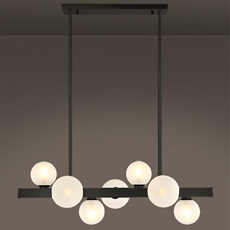 Long Living Room Lamp Full Copper Dining Room Pendant Lamp