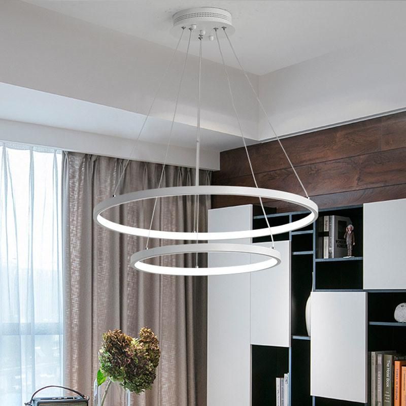 Energy Saving 5 Chandeliers Art Project Hanging LED Designer Modern Pendant Light Lamp