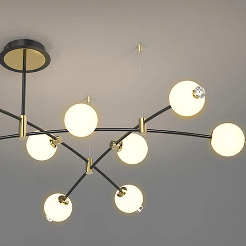 Living Room LED Modern Chandelier Lighting Personality Creative Simple Pendant Lamp