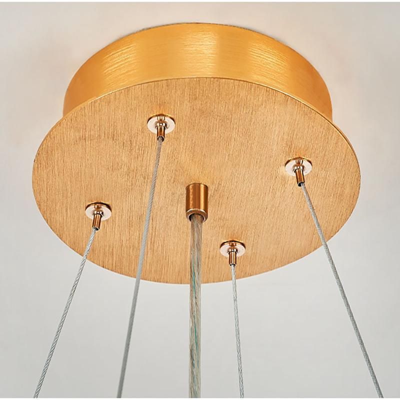 Villa Chandelier Tree Droplet Crystal Lamp Shop Lamp Pendant Lamp