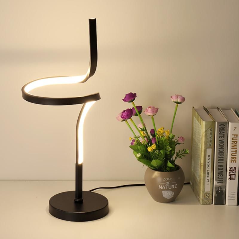 New 26W Modern White/Black Wall Lamp Hotel LED Table Lamp Indoor Decorative