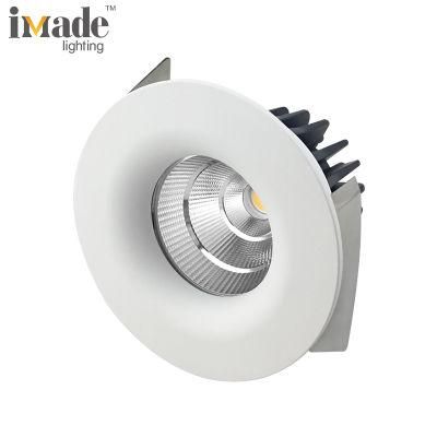 Aluminum Round 6.2W 3000K Recessed LED Spot Light Downlight