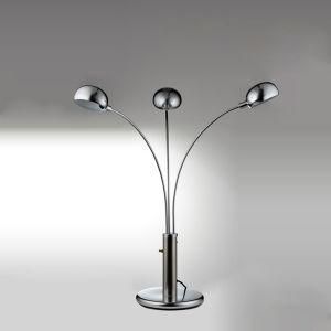 Modern Chromed Chandelier Floor Lamp in Office (T1165)