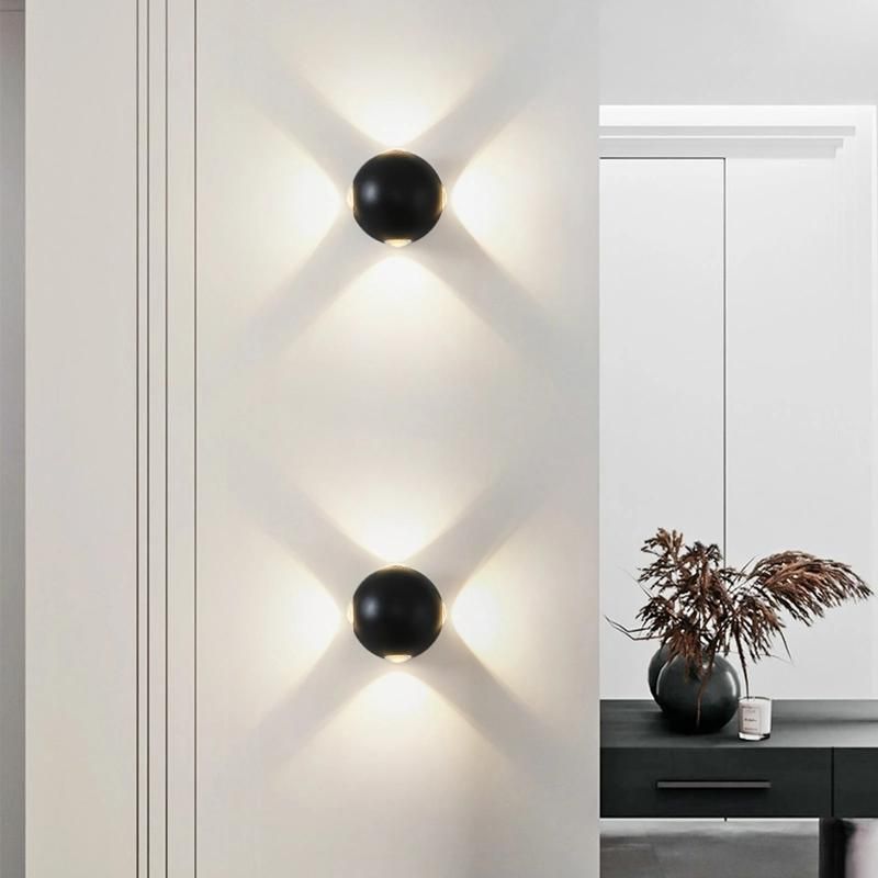 Ball Design More Light Simple Design Wall Lamp Bedside Lamp Nightstand Lamp