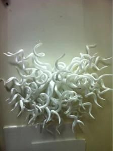 Unique Design Decorative Wall Scone White