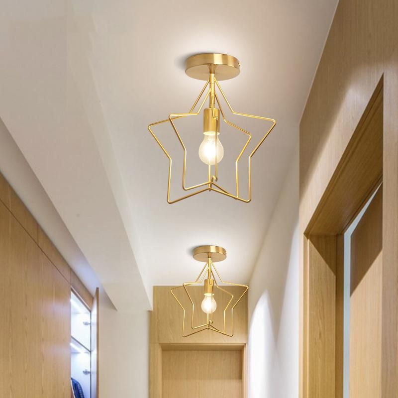 Golden High End Ceiling Lamp Pendant Lamp Chandelier Restaurant Lamp LED