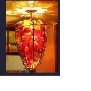 Murano Glass Pendant Lamp with Glass Ball