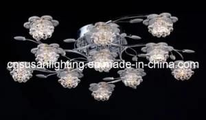 Modern LED Crystal Ceiling Light (MX8209/10+1)