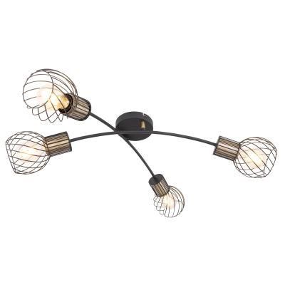 Industrial Retro Bedroom Adjustable LED Ceiling Light