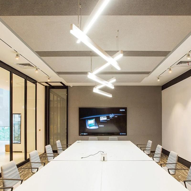 Conference Room Studio Office Dining Room LED Rectangular Pendant Lighting