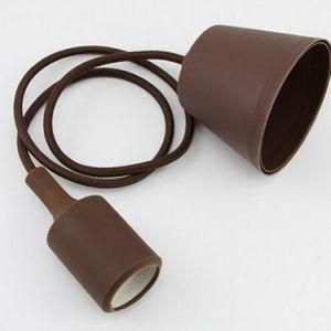 Brown Vintage Pendant Light with VDE Certification