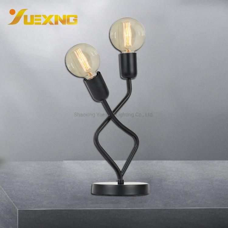 E27 Interlaced Tubes Adjustable Classical Design Customized Table LED Bulb Table Lights Lamp