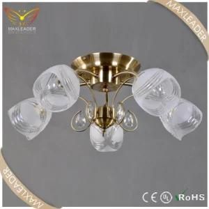 Newest Hot Sale Modern Glass Design Ceiling Light Fixture (MX51123)