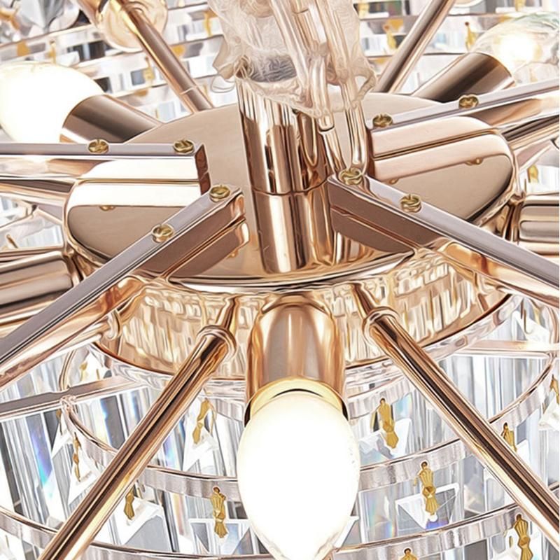 Living Room Pendant Lamp Modern Minimalist Nordic Crystal Lamp Bedroom Villa