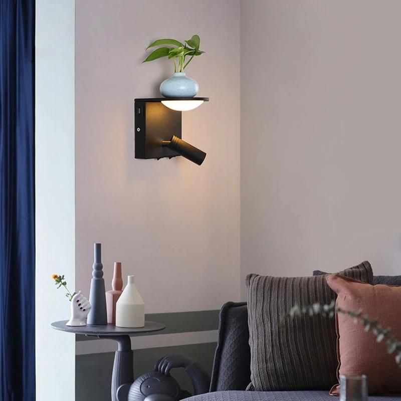 Reading Lamp Room LED Lamp Bedside Bedroom Light Spot Lamp Wall Lamp