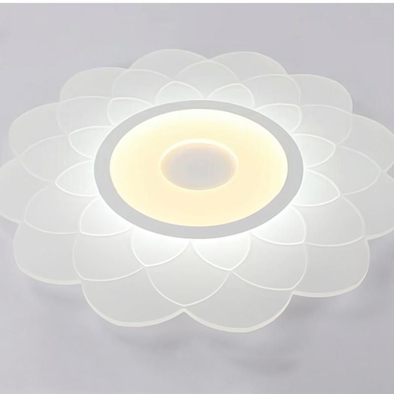 Louts Shape Acry Ceiling Light Thin Warm Livingroom Light Bedroom LED Lamp