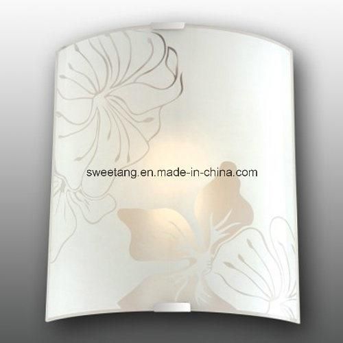 Modern Cheap Price Interior Glass Ceiling Light with E27 Holder