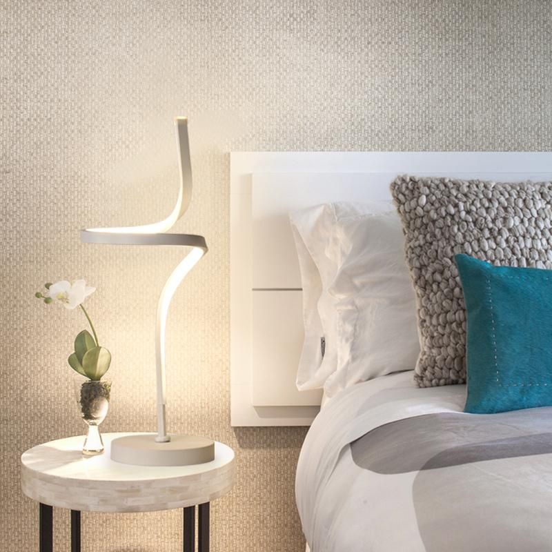 New 26W Modern White/Black Wall Lamp Hotel LED Table Lamp Indoor Decorative