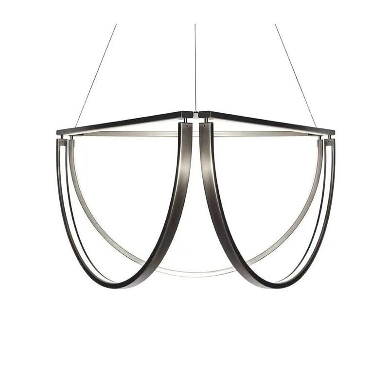 Postmodern Light Luxury Chandelier Living Room Dining Room Nordic Pendant Lamp